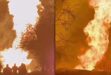 Росія прорвала газову мережу в Херсоні ударом: у місті вирує пожежа (відео)