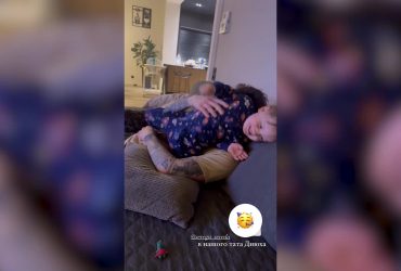 MamaRika показала, як її син зворушливо привітав тата з днем народження