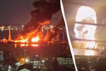 Повітряні сили підтвердили знищення десантного корабля окупантів та 13 шахедів