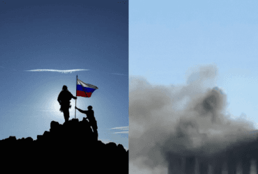 Як зараз виглядає підсмажений штаб Чорноморського флоту РФ: партизани злили фото