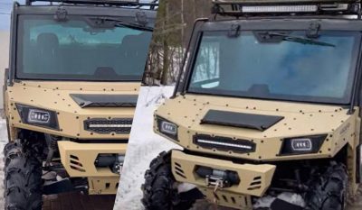 Москва активно закупает вездеходы у Китая / коллаж УНИАН, скриншот