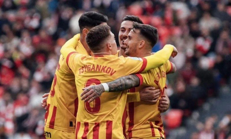 Футболісти Жирони / фото twitter.com/GironaFC Футболісти Жирони / фото twitter.com/GironaFC