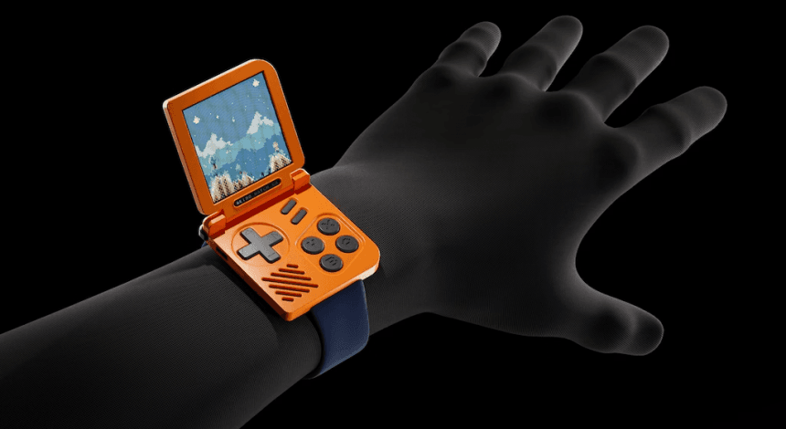 З'явився унікальний девайс – компактна ретро-консоль у вигляді смарт-годинника (фото)