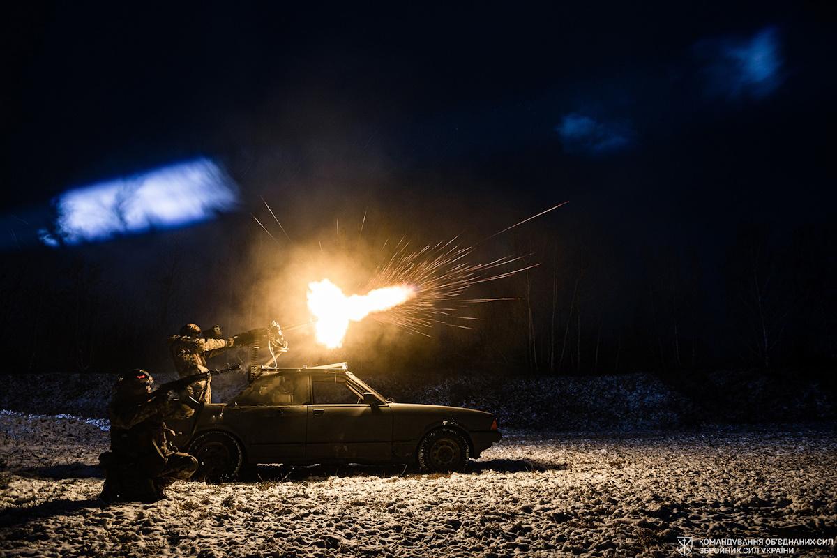 Сили ППО відбили атаку дронів / фото facebook.com/JointForcesCommandAFU Сили ППО відбили атаку дронів / фото facebook.com/JointForcesCommandAFU