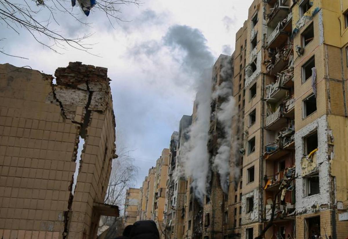 Россия ударила по Киеву "Кинжалами" / фото t.me/VA_Kyiv Россия ударила по Киеву "Кинжалами" / фото t.me/VA_Kyiv