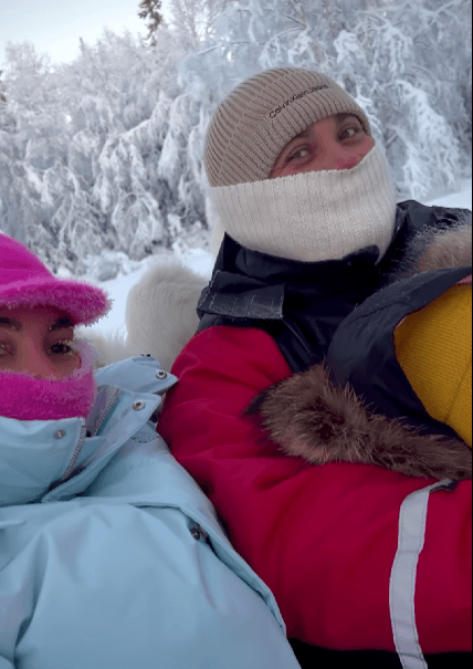 Корячка з чоловіком / скріншот Instagram Корячка з чоловіком / скріншот Instagram