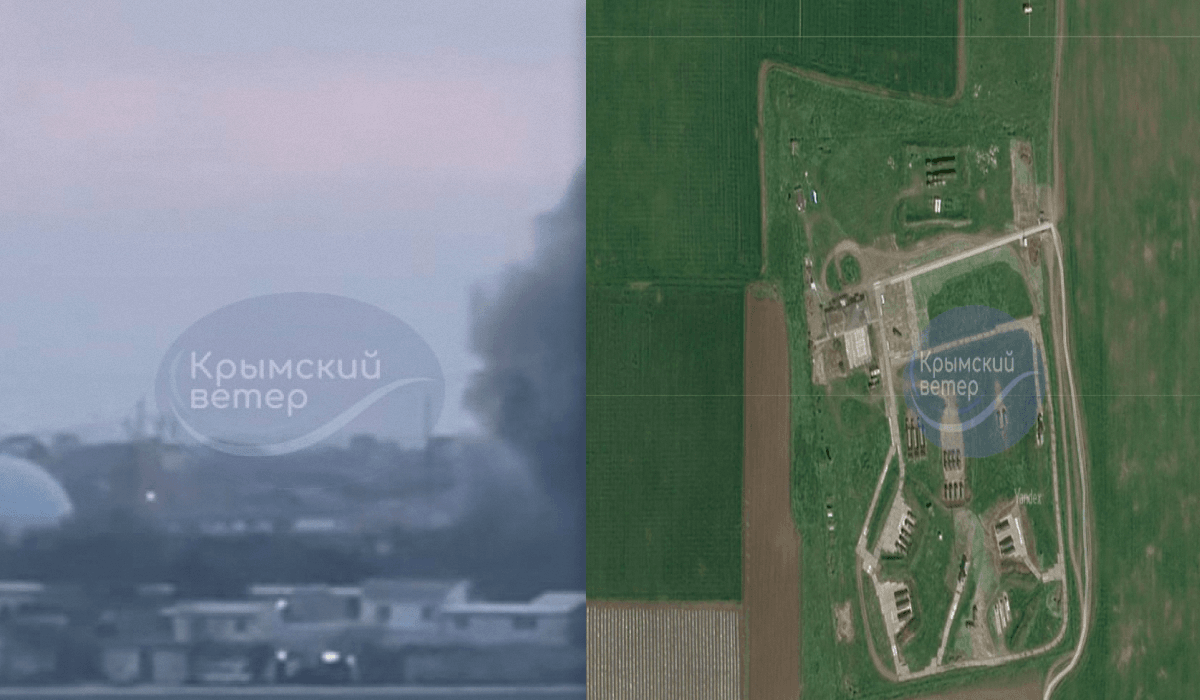 ЗСУ уразили командний пункт зʼєднання російських військ поблизу Севастополя / колаж УНІАН, фото "Кримський вітер" ЗСУ уразили командний пункт зʼєднання російських військ поблизу Севастополя / колаж УНІАН, фото "Кримський вітер"