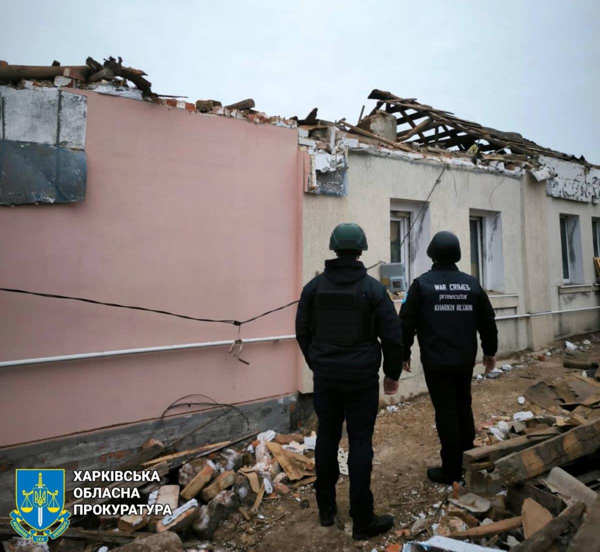 Повреждены частные домовладения, хозяйственные постройки, жилой дом и детский сад / фото Офис генерального прокурора Повреждены частные домовладения, хозяйственные постройки, жилой дом и детский сад / фото Офис генерального прокурора