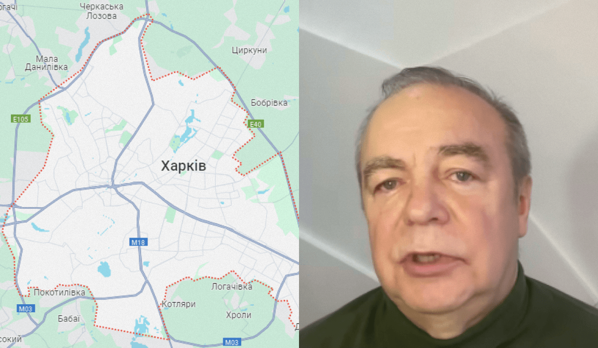 Ігор Романенко оцінив загрозу наступу супротивника на Харків / колаж УНІАН зі скріншотів Ігор Романенко оцінив загрозу наступу супротивника на Харків / колаж УНІАН зі скріншотів