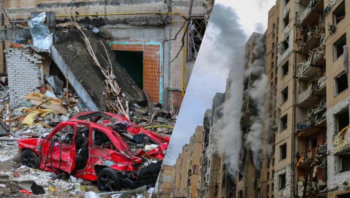 Кличко повідомив, що у Києві померло троє людей через удар РФ 2 січня / Колаж УНІАН, фото КМВА