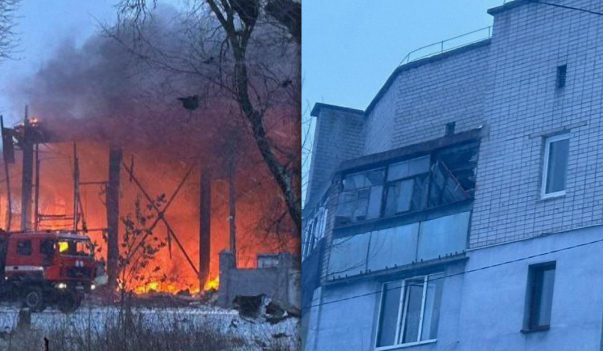 На Днепропетровщине взрывной волной перевернуло маршрутку, есть много пострадавших / коллаж УНИАН, фото Днепропетровская ОВА На Днепропетровщине взрывной волной перевернуло маршрутку, есть много пострадавших / коллаж УНИАН, фото Днепропетровская ОВА