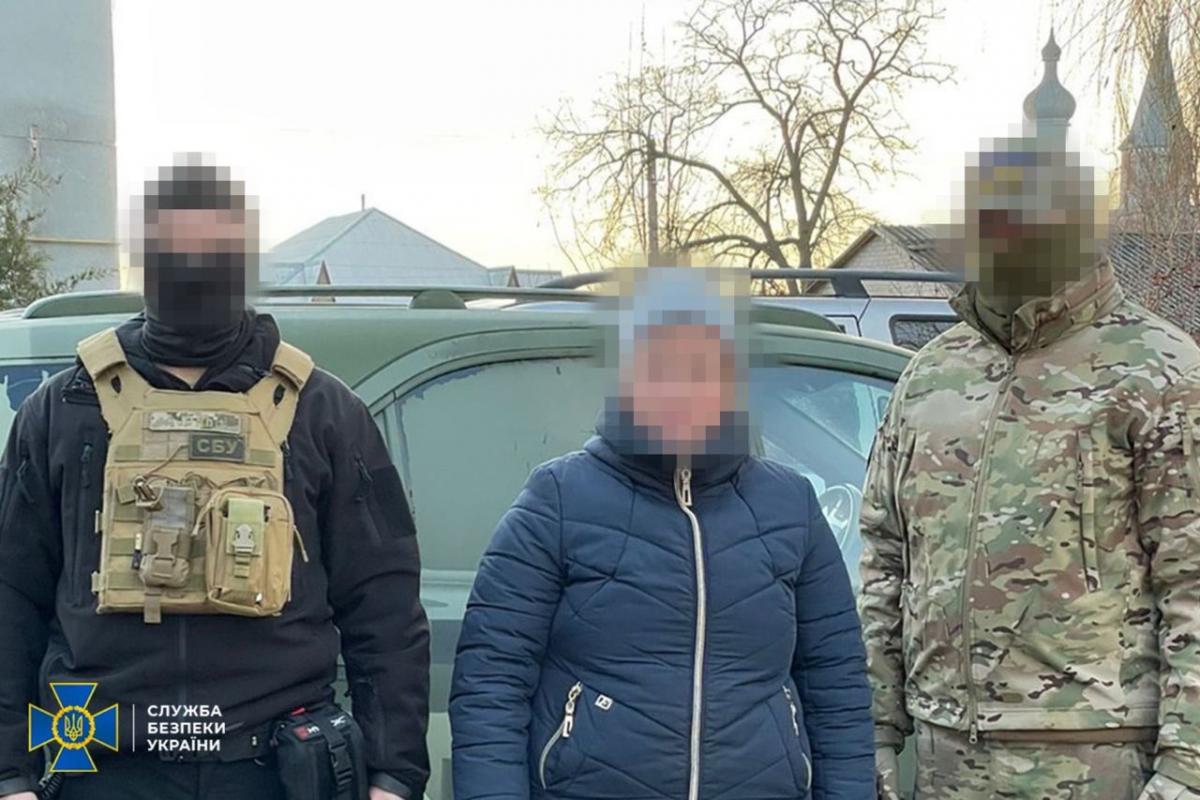 Женщина участвовала в фальсификации итогов псевдореферендума / фото СБУ Женщина участвовала в фальсификации итогов псевдореферендума / фото СБУ