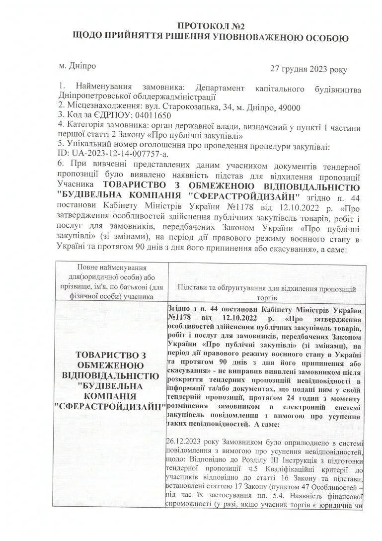 В Днепре отменили 165-миллионный тендер на ремонт больницы Мечникова из-за несоответствий в документах, - СМИ В Днепре отменили 165-миллионный тендер на ремонт больницы Мечникова из-за несоответствий в документах, - СМИ