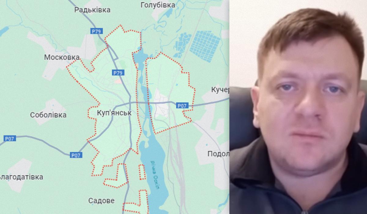 Для россиян Купянск важен с точки зрения логистики, отметил Денис Попович / коллаж УНИАН из скриншотов Для россиян Купянск важен с точки зрения логистики, отметил Денис Попович / коллаж УНИАН из скриншотов