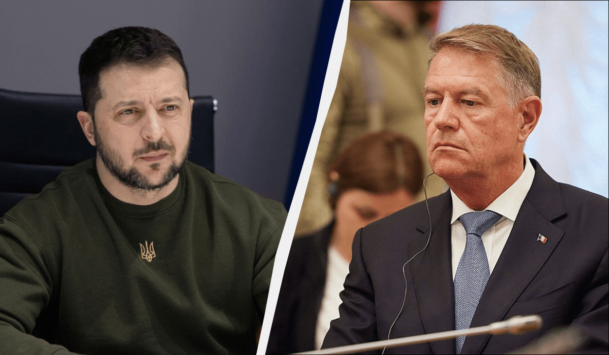 Зеленський поговорив з румунським колегою Йоханнісом / коллаж УНІАН, фото president.gov.ua Зеленський поговорив з румунським колегою Йоханнісом / коллаж УНІАН, фото president.gov.ua