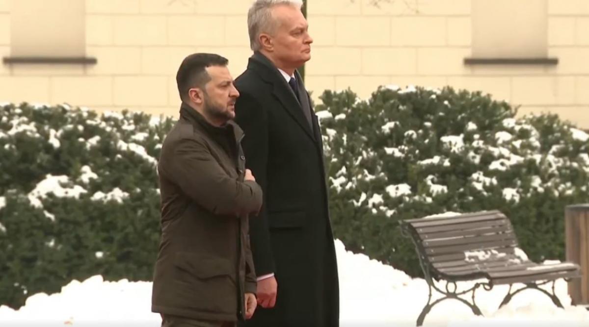 Зеленский отправился в страны Балтии / скріншот Зеленский отправился в страны Балтии / скріншот