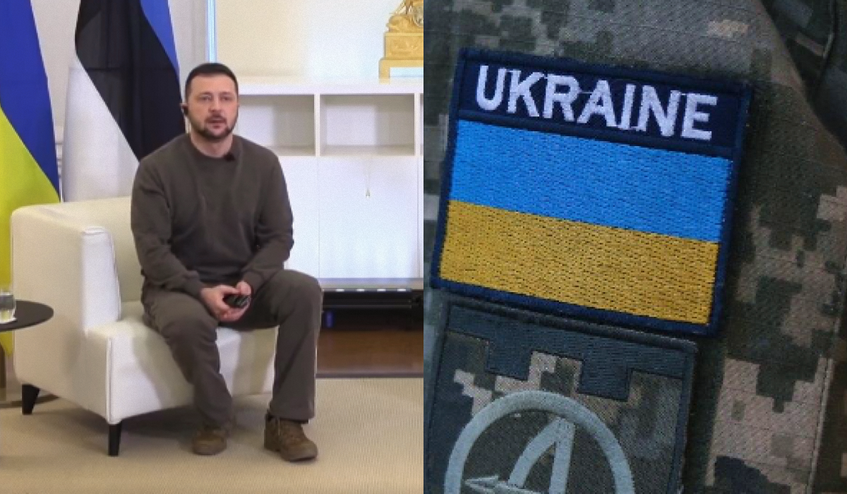 Володимир Зеленський висловився про чоловіків мобілізаційного віку, які виїхали з Батьківщини / колаж зі скріншоту й фото УНІАН Володимир Зеленський висловився про чоловіків мобілізаційного віку, які виїхали з Батьківщини / колаж зі скріншоту й фото УНІАН