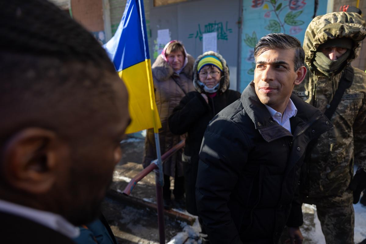 Сунак заявив, що приїхав в Україну / фото twitter.com/RishiSunak Сунак заявив, що приїхав в Україну / фото twitter.com/RishiSunak
