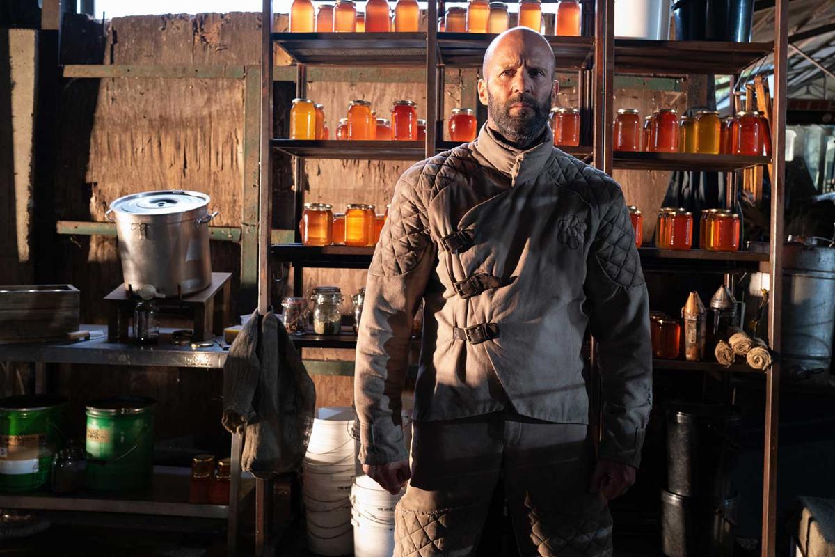 Beekeeper 2024 review of another action movie with Jason Statham