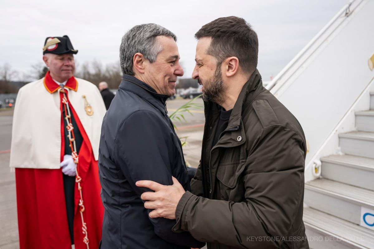 Зеленский уже у Швейцарии / фото Twitter (Х) Ignazio Cassis Зеленский уже у Швейцарии / фото Twitter (Х) Ignazio Cassis