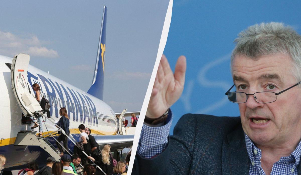 Глава Ryanair Майкл О'Лири раскріл правду о плате за ручную кладь / коллаж и фото УНИАН