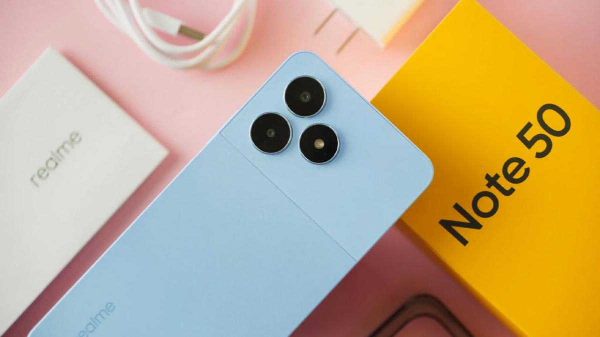 Випущений ультрабюджетний смартфон Realme Note 50 за 65 доларів / фото Realme Випущений ультрабюджетний смартфон Realme Note 50 за 65 доларів / фото Realme