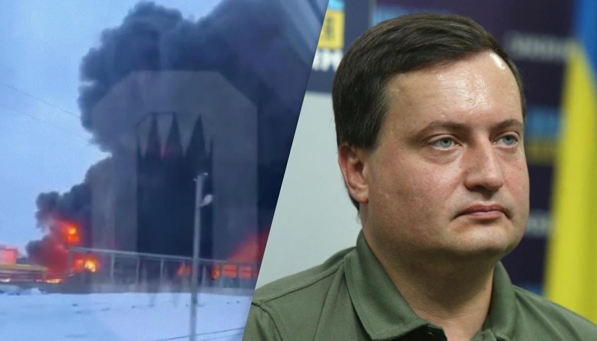 На території РФ будуть горіти нафтобази, поки Путін не припинить війну в Україні / Колаж УНІАН, фото скріншот, фото Синиця Олександр / УНІАН На території РФ будуть горіти нафтобази, поки Путін не припинить війну в Україні / Колаж УНІАН, фото скріншот, фото Синиця Олександр / УНІАН