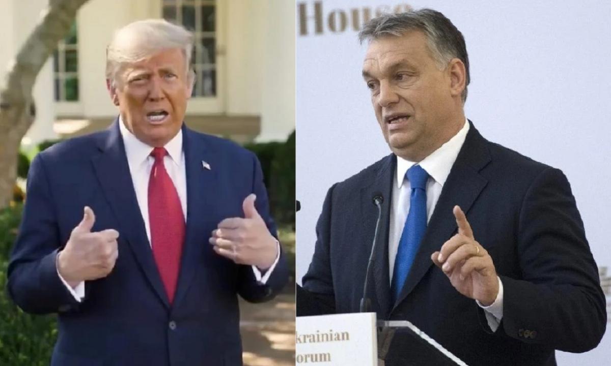 Трамп назвал Орбана "великим человеком" / коллаж УНИАН, фото Reuters, фото УНИАН, Анастасия Сироткина Трамп назвал Орбана "великим человеком" / коллаж УНИАН, фото Reuters, фото УНИАН, Анастасия Сироткина