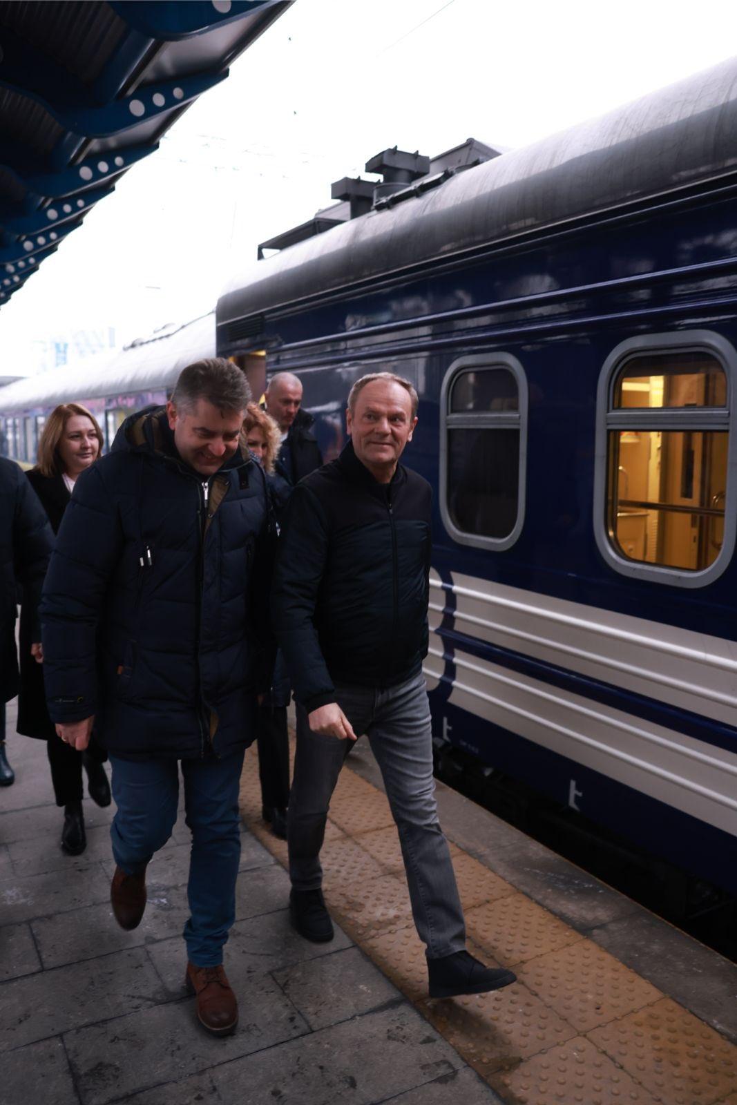 Туск приїхав в Україну для зустрічі з Зеленським / фото twitter.com/PremierRP Туск приїхав в Україну для зустрічі з Зеленським / фото twitter.com/PremierRP