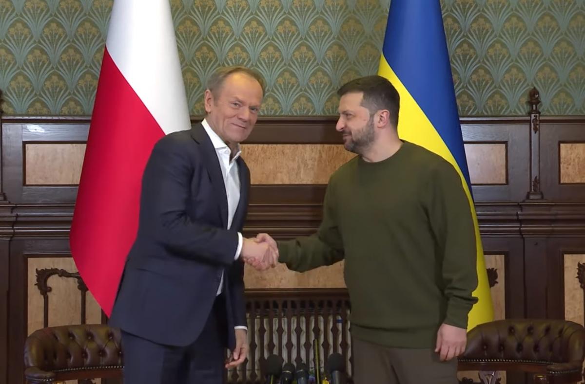 Дональд Туск повідомив приємну новину для українського народу / скріншот Дональд Туск повідомив приємну новину для українського народу / скріншот