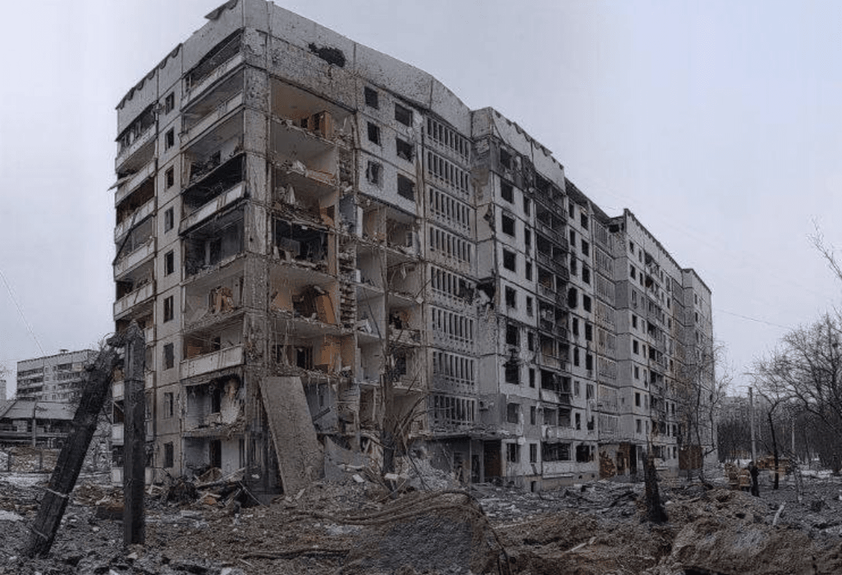 Россия с начала 2022 года обстреливает Харьков / фото t.me/synegubov Россия с начала 2022 года обстреливает Харьков / фото t.me/synegubov