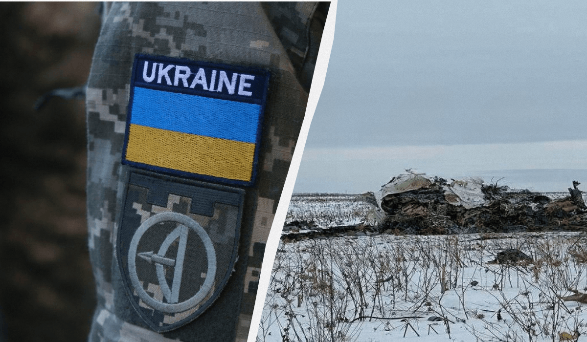 Падіння літака РФ: в ЗСУ прокоментували інформацію про українських полонених на борту Падіння літака РФ: в ЗСУ прокоментували інформацію про українських полонених на борту