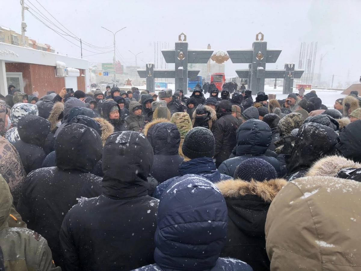 В Якутії акції протесту / телеграм-канал Астра