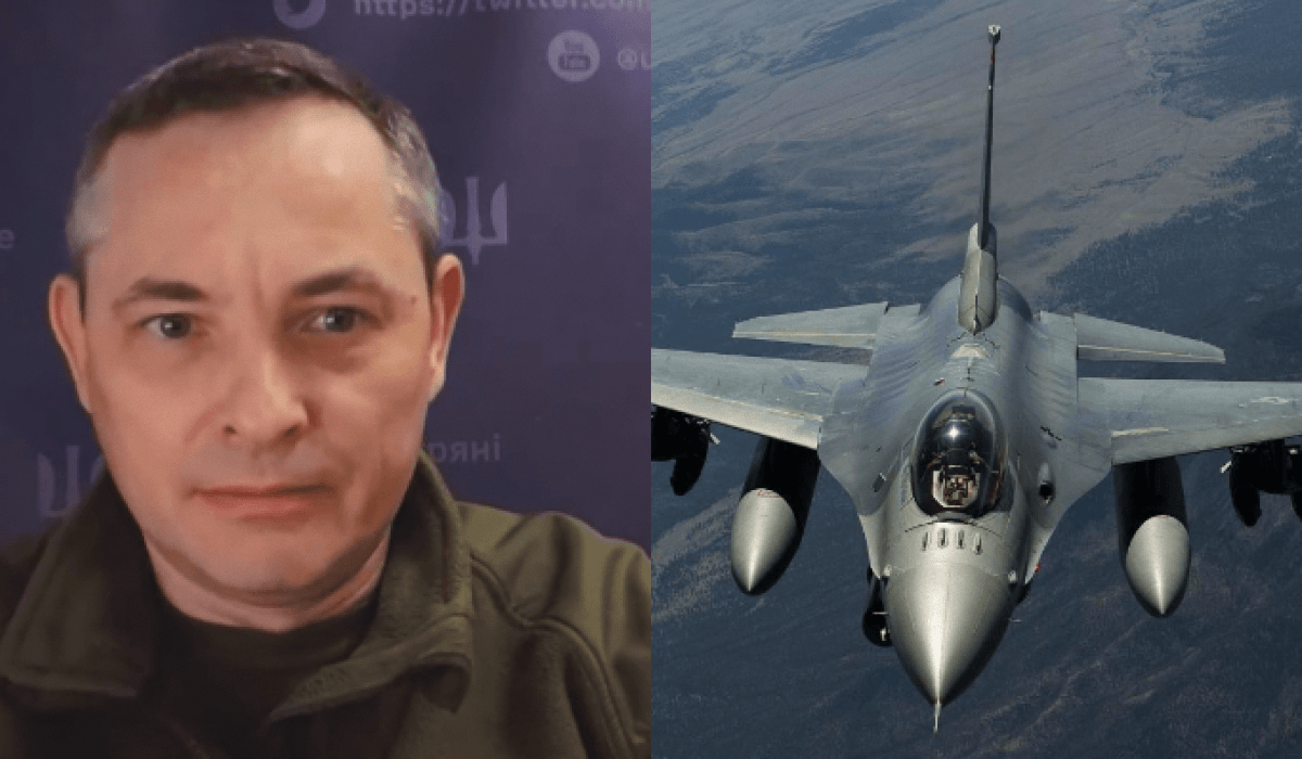 Юрій Ігнат поділився важливою інформацією щодо надання Україні винищувачів F-16 / колаж УНІАН зі скріншоту й фото US Air Force Юрій Ігнат поділився важливою інформацією щодо надання Україні винищувачів F-16 / колаж УНІАН зі скріншоту й фото US Air Force