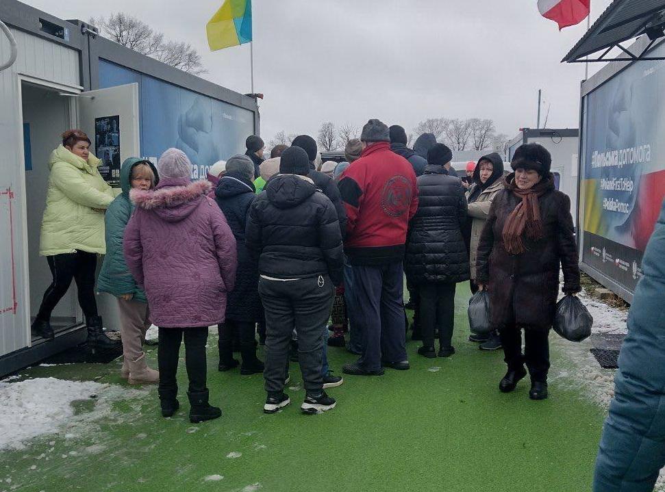 Сергей Цюпко и Благотворительный фонд в модульном городке в Бородянке