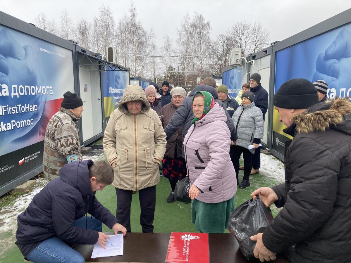 Сергей Цюпко и Благотворительный фонд в модульном городке в Бородянке