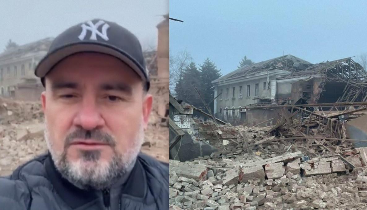 У Словʼянську армія РФ вдарила ракетою по керамічному цеху, повідомив Вадим Лях / Колаж УНІАН, фото Facbook Вадим Лях, фото скріншот У Словʼянську армія РФ вдарила ракетою по керамічному цеху, повідомив Вадим Лях / Колаж УНІАН, фото Facbook Вадим Лях, фото скріншот