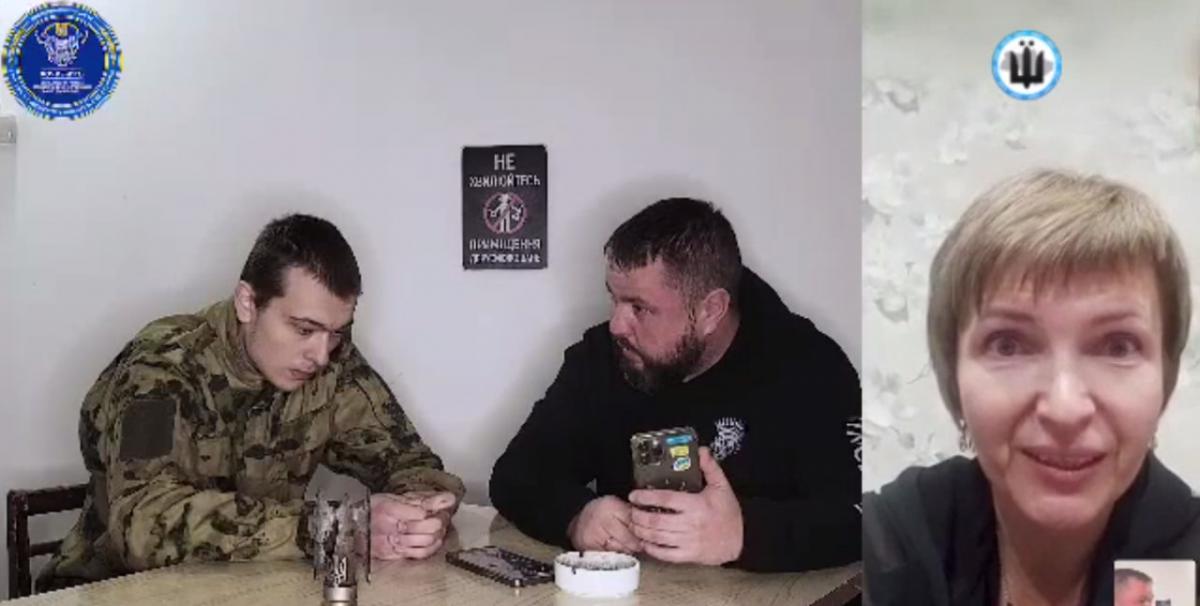 Мать оккупанта удивила реакцией на его звонок / скриншот