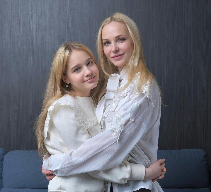 Даша Трегубова з донькою / Скріншот Instagram