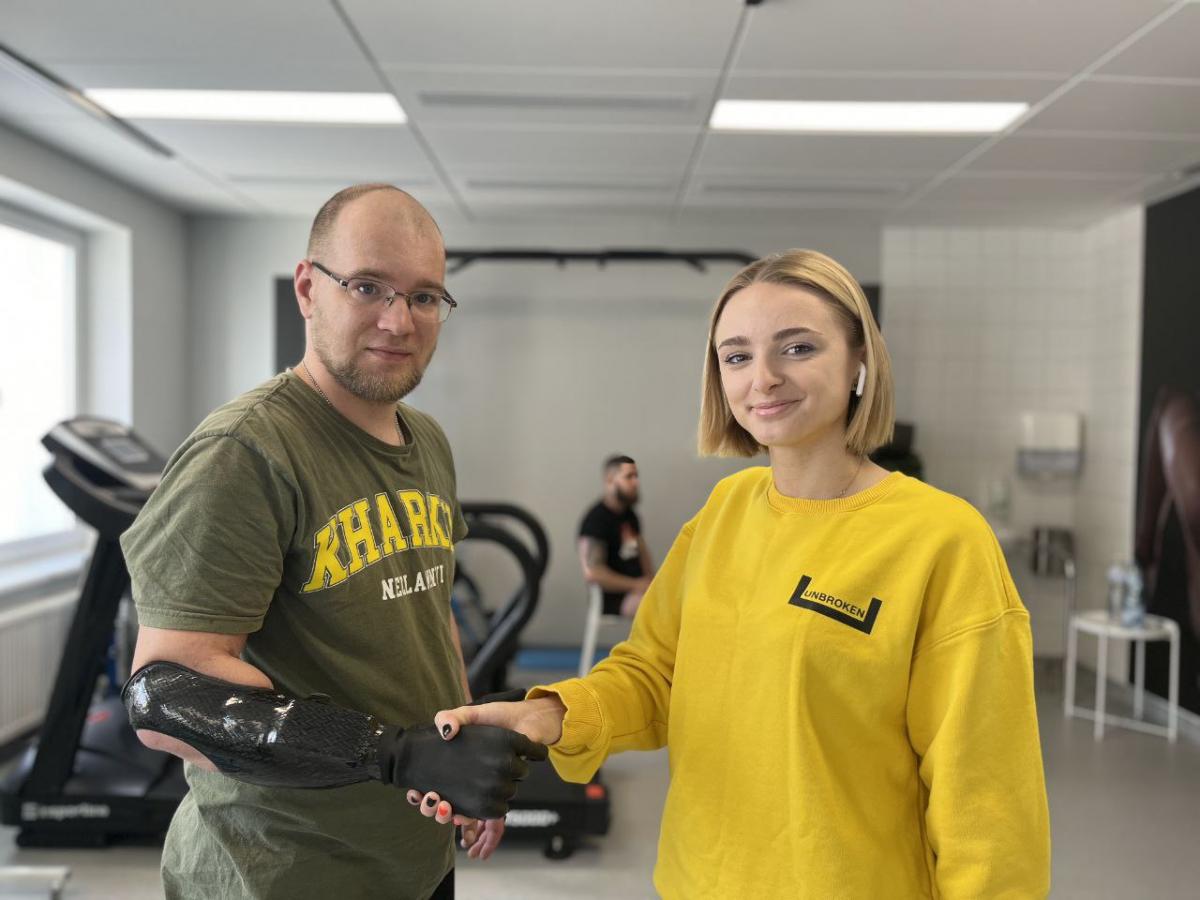 Фізична терапевтка Національного реабілітаційного центру «Незламні» Роксоляна Шміло розповіла про реабілітацію військових / фото надане Роксоляною Шміло Фізична терапевтка Національного реабілітаційного центру «Незламні» Роксоляна Шміло розповіла про реабілітацію військових / фото надане Роксоляною Шміло