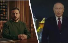 Контрастные речи: что говорили в новогоднюю ночь о войне Зеленский и Путин