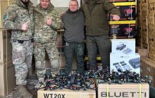 Виталий Кличко второй раз подряд встречал Новый год с защитниками на Донбассе