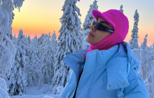 Корячка, яка назвала ЗСУ "м'ясом", полетіла з чоловіком до Лапландії: їх захейтили