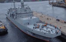 Россия перебросила в Севастополь новейший десантный корабль