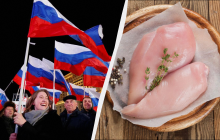 З магазинів в Росії зникла курятина: чиновники придумали безглузде виправдання