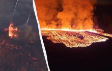 В Ісландії вивергається вулкан: лава досягла міста, горять будинки (фото, відео)