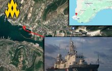 В оккупированном Крыму ушел под воду сторожевой корабль типа "Тарантул"