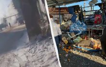 В Донецке под обстрел попал рынок: известно о десятках погибших и раненых (видео)