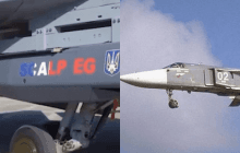 Росіян послали до пекла: з'явилося нове фото українського Су-24М з крилатою ракетою SCALP