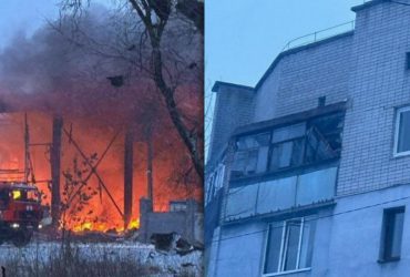 Россия озверела: на Днепропетровщине ракету направили на ТЦ и маршрутку, - ОВА (фото)